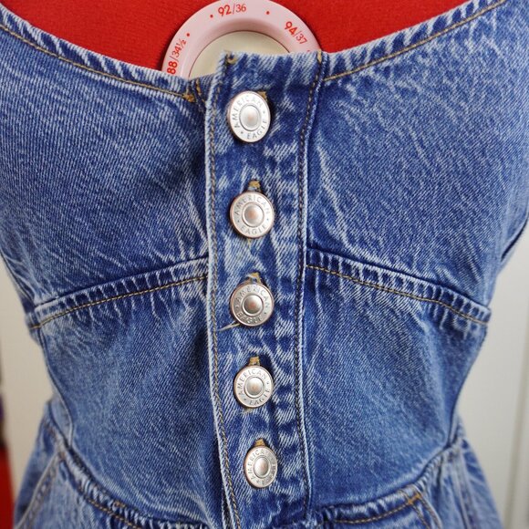 American Eagle Denim Corset Mini Dress - Picture 2 of 6
